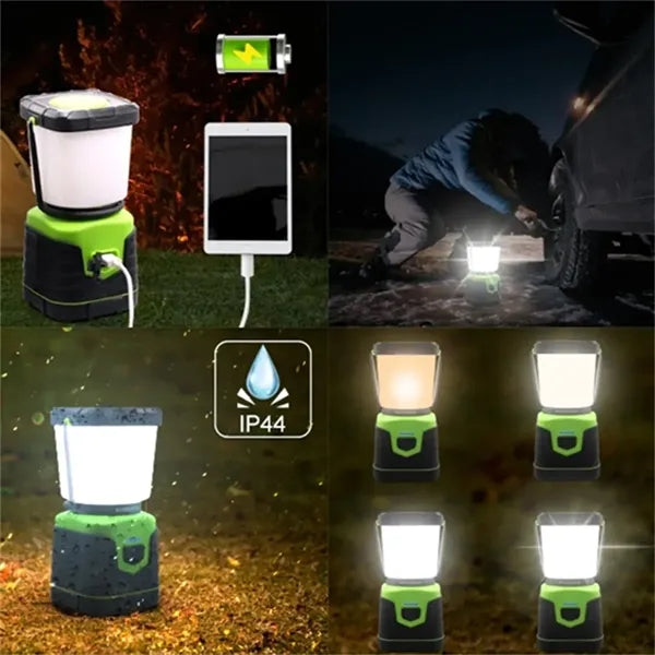 LED Camping Lantern Tent Lights Emergency Hiking 1000LM
