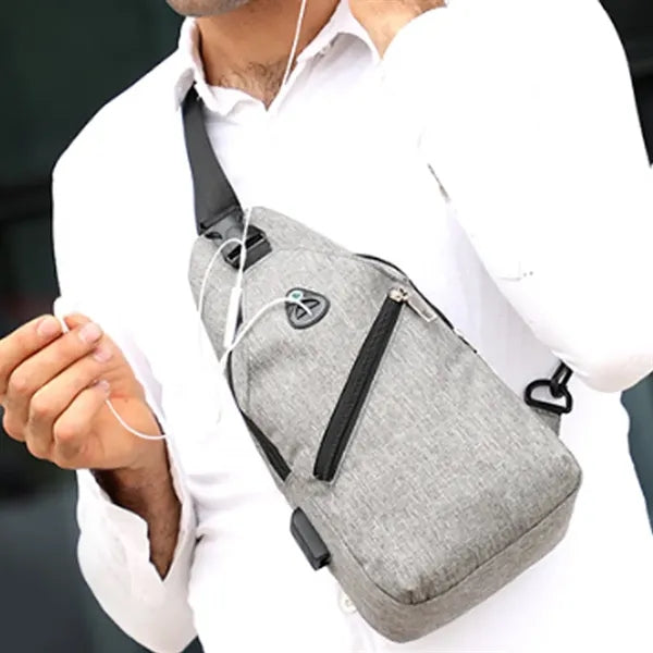 Waterproof Sling Backpack Crossbody Chest Bag