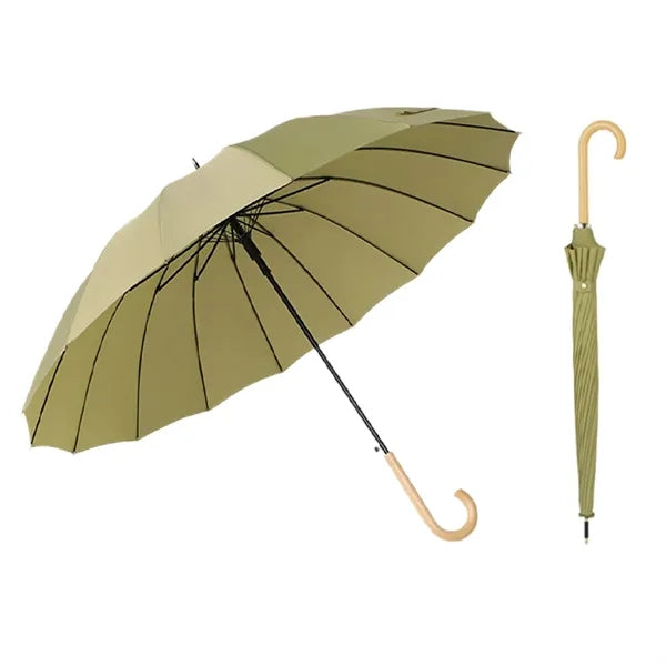 Umbrella With Log Handle