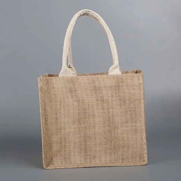 Imprinted Jute Tote Bag