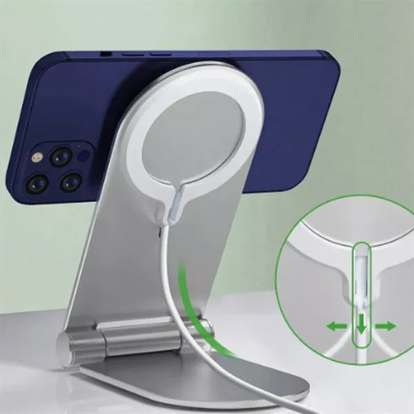 MagSafe Wireless Charger Stand for iPhone w/ Desk Mount