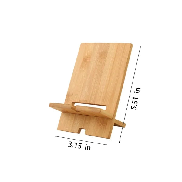 Bamboo Wood Mobile Phone Holder