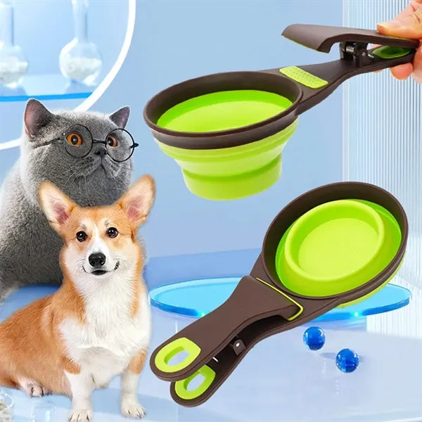 Collapsible Dog Food Measuring Cup