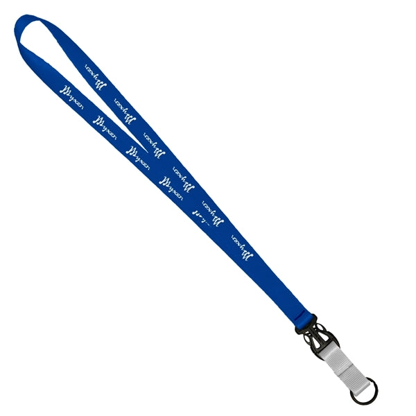3/4" Multicolor Nylon Slide-Release Lanyard