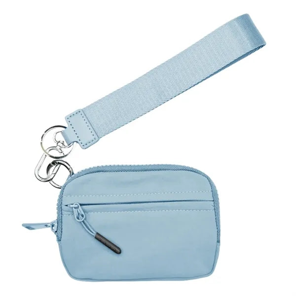 Travel Wristlet Wallet Pouch with Wrist Strap