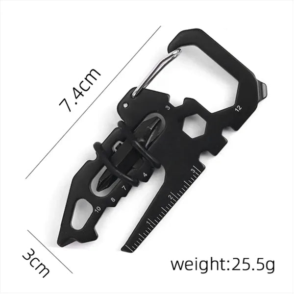 Multifunction Pocket Tool Keychain