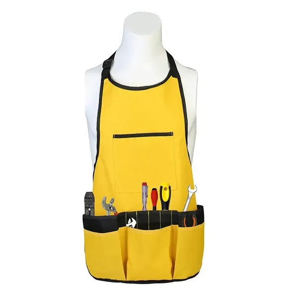 Versatile Work Apron Adjustable Fit & Convenient Tool Pocket