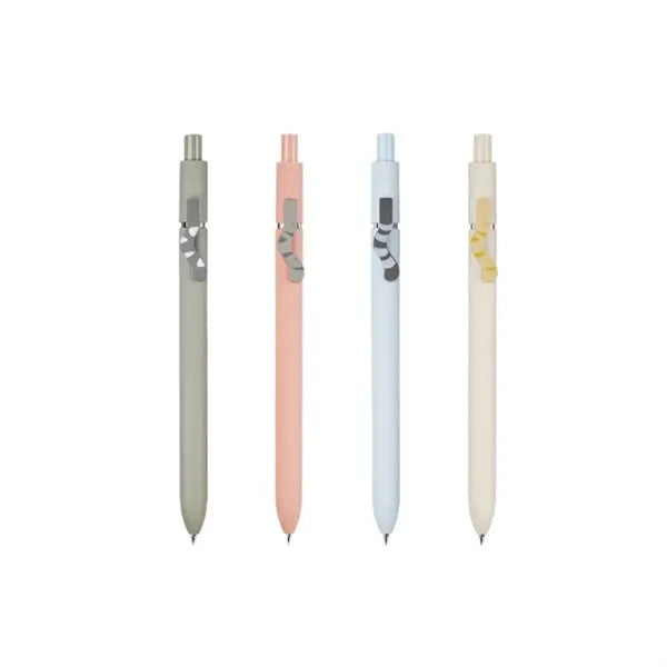 4Pcs 0.5mm Cat Pens