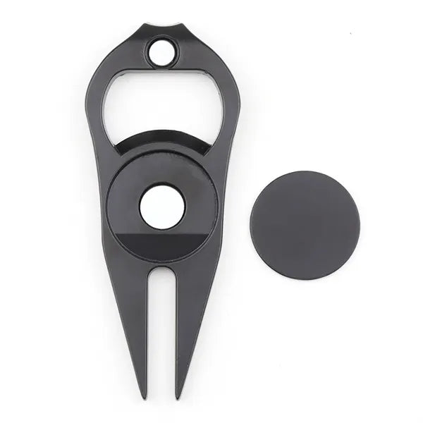 Multi-Functional Golf Divot Tool and Ball Marker