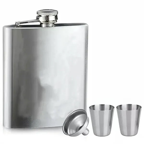 7 Oz. Customizable Portable Stainless Steel Wine Bottle Cups