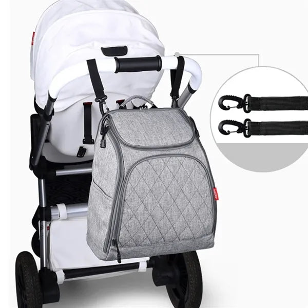 Baby Nappy Changing Travel Backpack Diaper Organizer Bag
