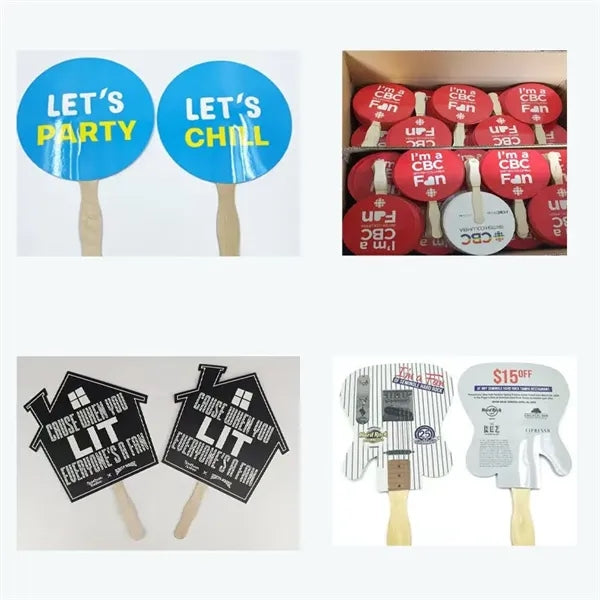 Hand Fan Full Color (2 Sides)