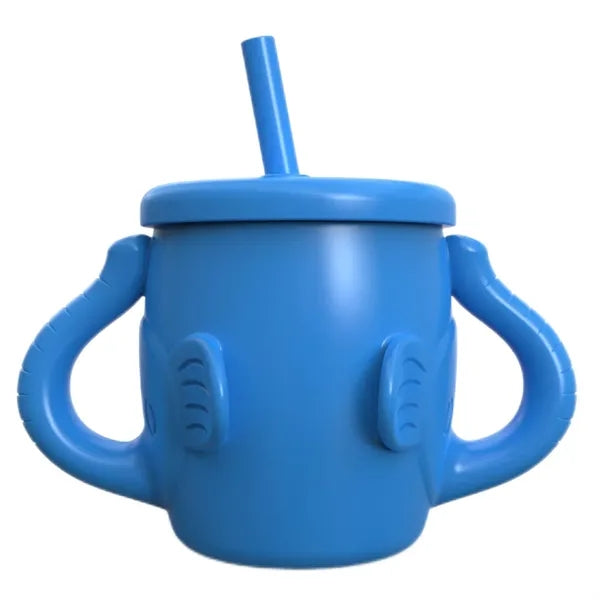 Dual Handle Toddler Silicone Training Cup
