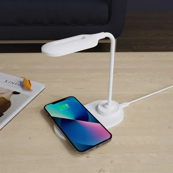 Led Lamp With Wireless Charger