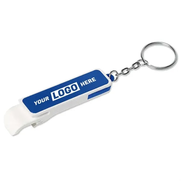 Bottle Opener Key Chain w/ Phone Stand