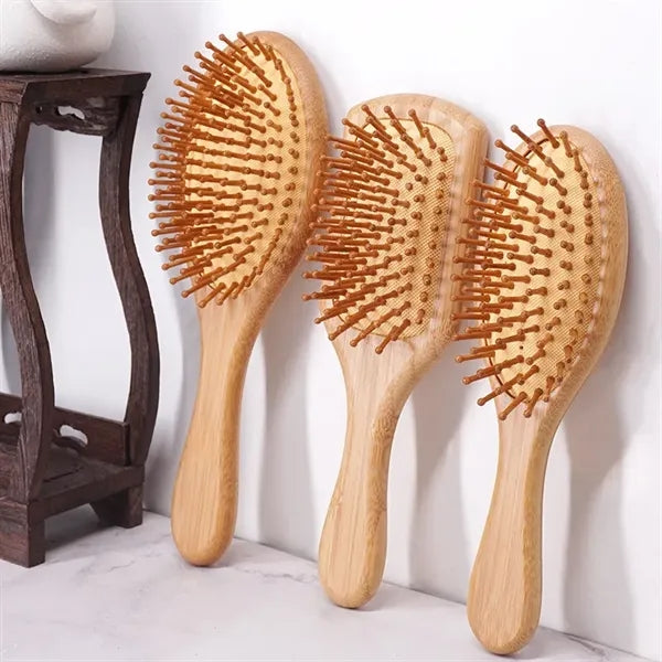 Bamboo Hair Brush for Growth