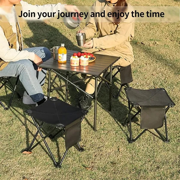 Portable Folding Camping Stool with Carry Bag