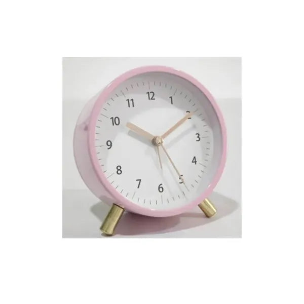 Silent Non Ticking Small Clock with Night Light