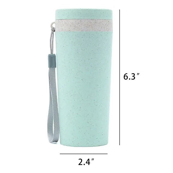 Plastic Water Cup With Lanyard