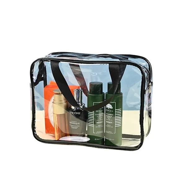 Large Clear Makeup Cosmetic Toiletry Organizer Bag