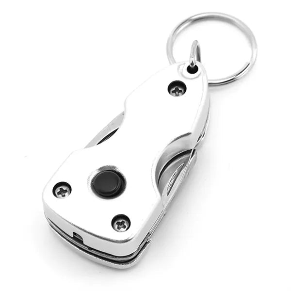 6-in-1 Folding Mini Screwdriver Keychain
