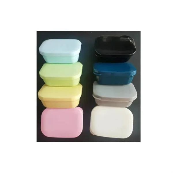 Leakproof Soap Dish with Lid & Draining Layer