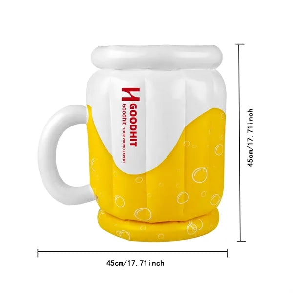 Inflatable Beach Beer Bucket Water Cooler for Party Pool