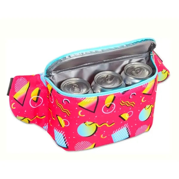 Insulated Fanny Pack Cooler Holds 3 Cans