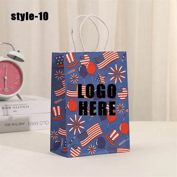 Independence Day Paper Bag Shopping Tote