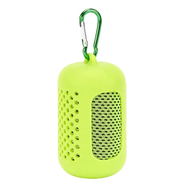 Portable Silicone Set with Cooling Sports Towel