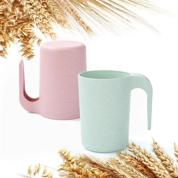 Colorful Wheat - based Custom - Logo Mugs