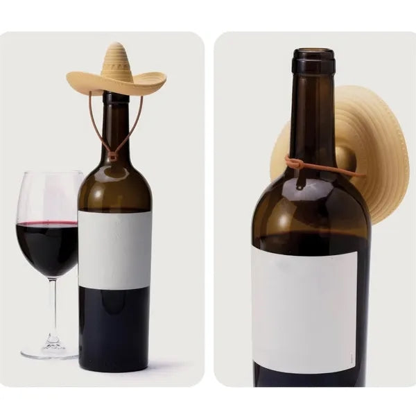 Cowboy Hat Silicone Wine Bottle Stopper