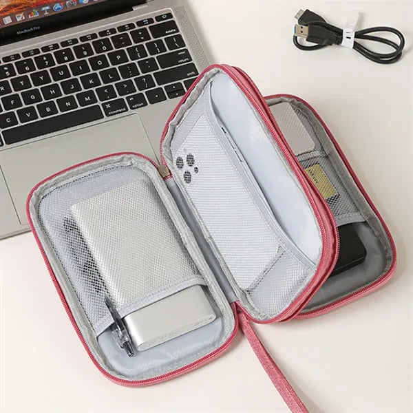 Portable Electronics Organizer Cable Bag