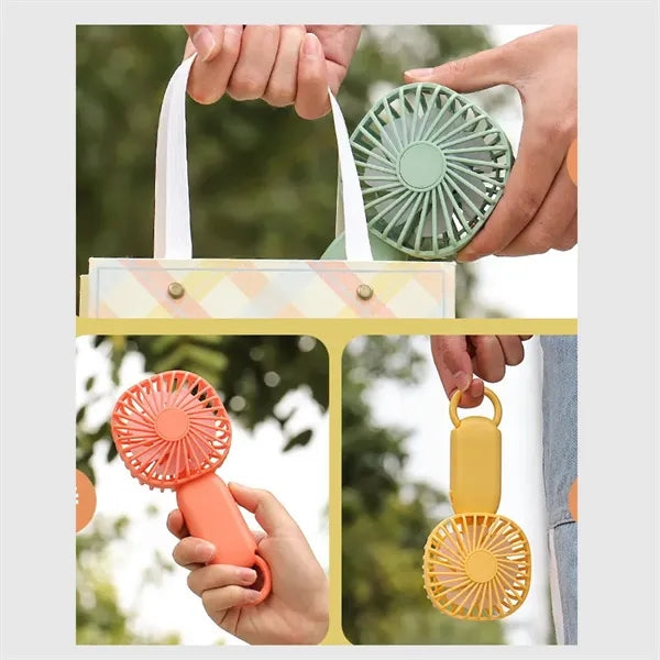 Outdoor USB Rechargeable Handheld Small Fan