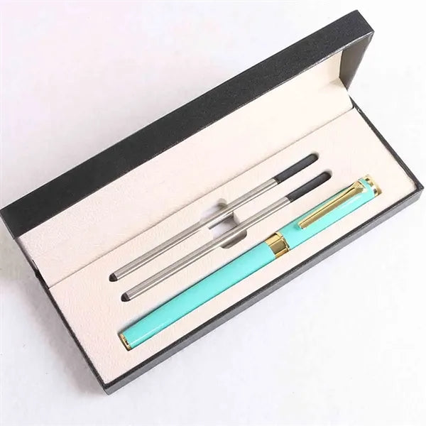 Metal Ballpoint Pen Stationery Set