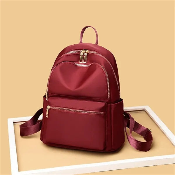 12in Oxford Mini Backpack for Women Daypack
