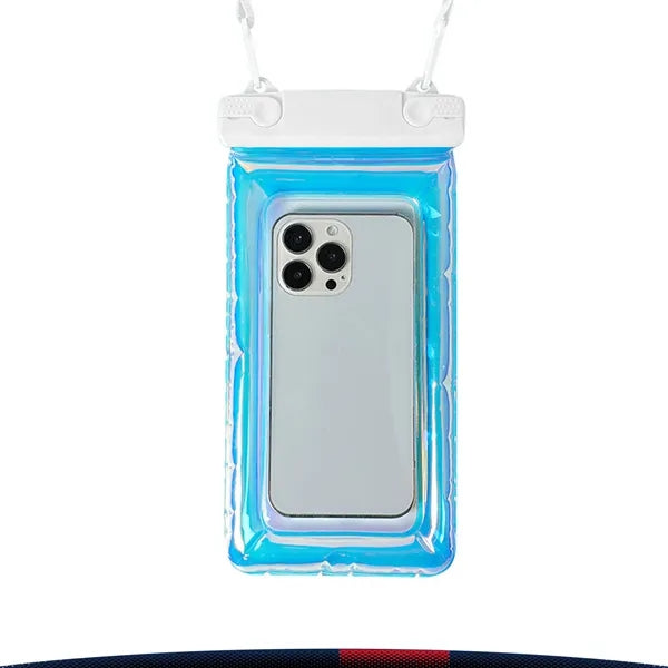 Iridescent Airbag Waterproof Phone Pouch