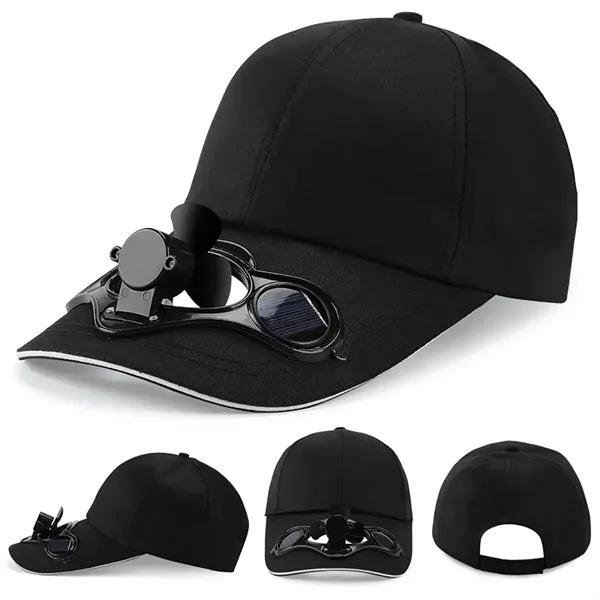 Outdoor Solar Powered Fan Sun Hat