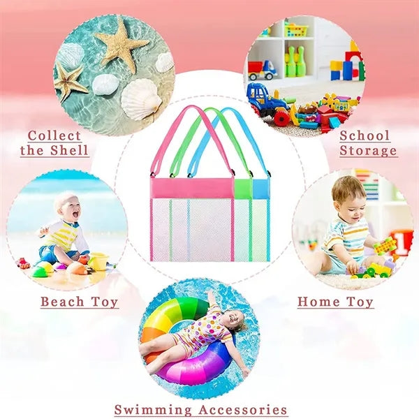 Children Beach Toy Storage Net Bag