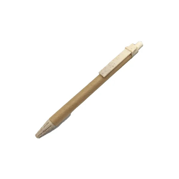 Eco-Friendly Kraft Paper Barrel & Wheat Straw Pen
