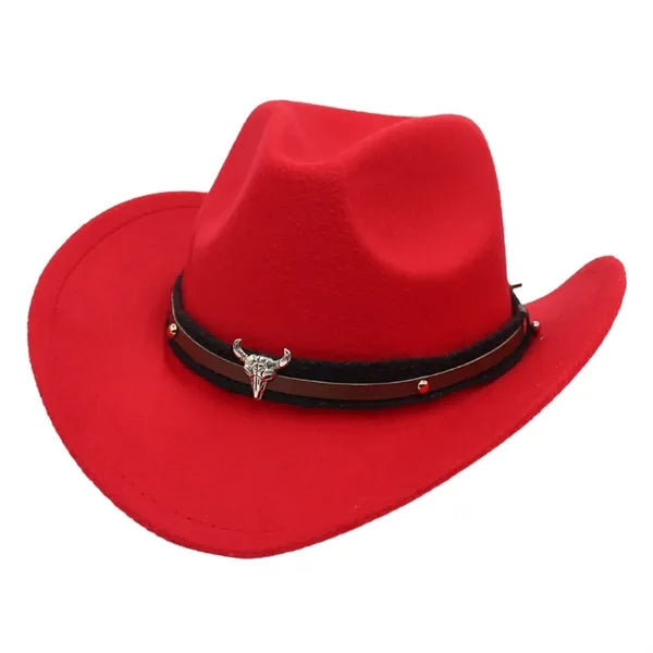Suede Western Cowboy Hat