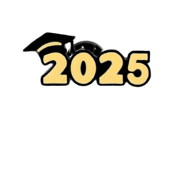 Class of 2025 Graduation Enamel Pins for School Events