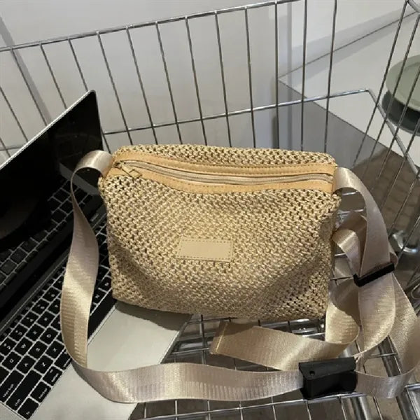 Summer Straw Bag for Women Shoulder Handbags