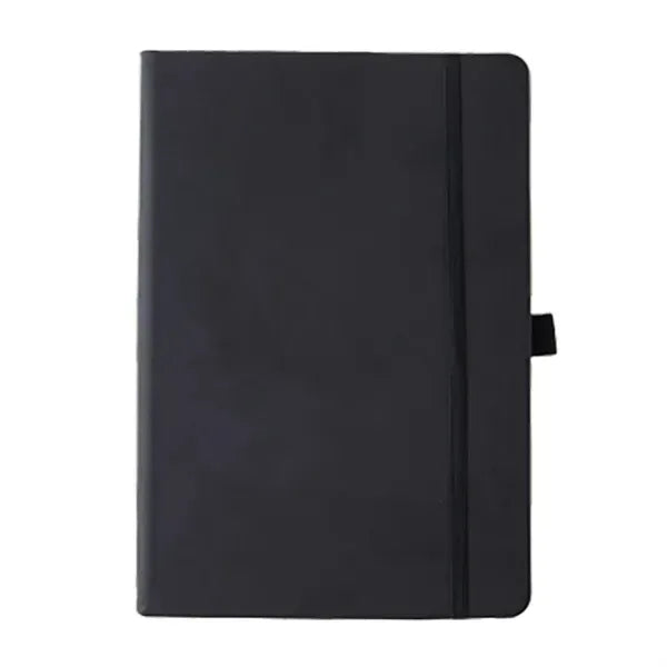 PU Cover Notebook Journal with Pen Holder