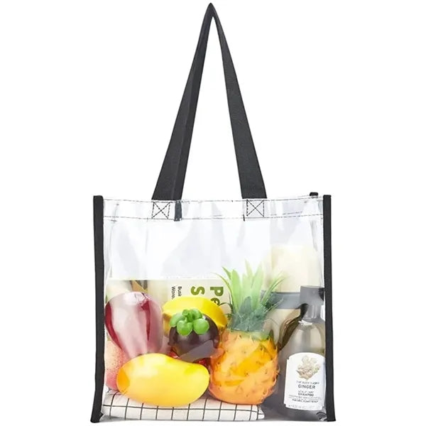 Transparent PVC Tote Bag