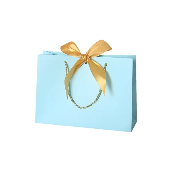 Elegant Paper Gift Bag with Bowknot