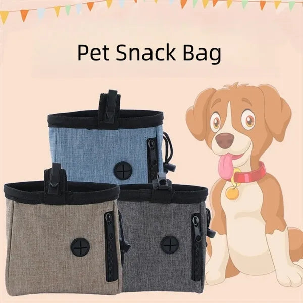 Portable Pet Outing Snack Pouch Training Bag