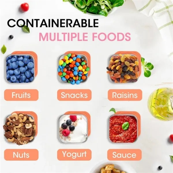 Stainless Steel Snack Containers for Kids
