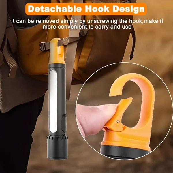 LED Tactical Flashlights with COB Sidelight