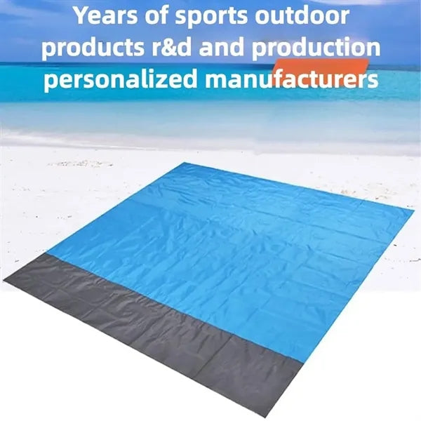 Portable foldable outdoor mat